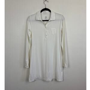 BloqUV Polo UV Protection Long Sleeve Thumb Hole Pickleball Athletic Dress XS
